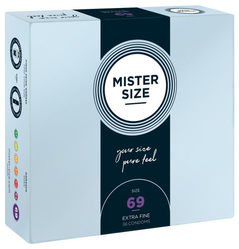 Mister Size, Mister Size -  69, 36STK, Transparent