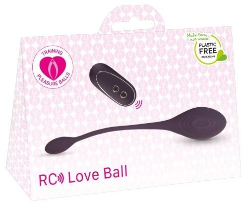 Training Pleasure Balls, Vibro-Ei ?RC Love Ball? mit Fernbedienung, 61 g