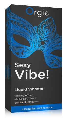 Orgie, Orgie - Sexy Vibe! Liquid Vibrator Stimulationsgel - Blau - 6 ml