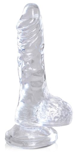 King Cock Clear, Naturdildo ?6?-Cock Clear? mit Saugfuß
