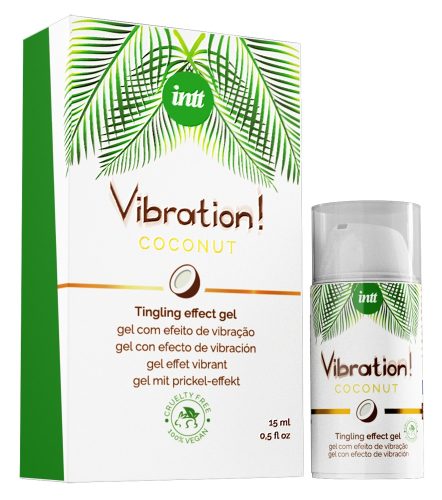 INTT, Stimulationsgel ?Vibration! Coconut? für Sie und Ihn