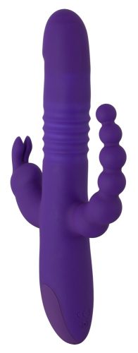 Sweet Smile, Stoßvibrator ?Thrusting Pearl Triple Vibrator? mit Klitoris- und Analvibrator