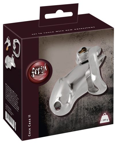 Fetish Collection, Peniskäfig ?Chastity Cage Short? aus Edelstahl, 289 g schwer