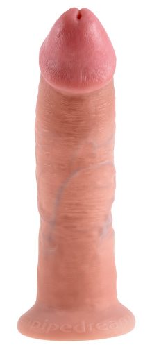 King-Cock, King Cock Ultra Realistic Girthy Suction Cup Dildo 8.5 Inch (Flesh Pink), Flesh Pink - Amorana