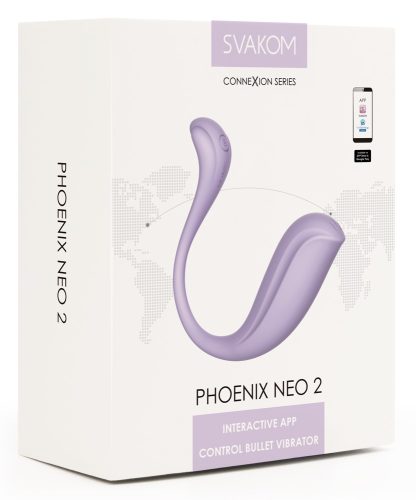 SVAKOM, Vibro-Ei ?Phoenix Neo 2? mit Klitoris-Stimulator