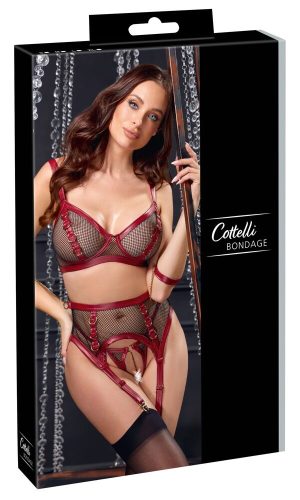 Cottelli Bondage, Straps-Set inklusive Soft-Armfesseln
