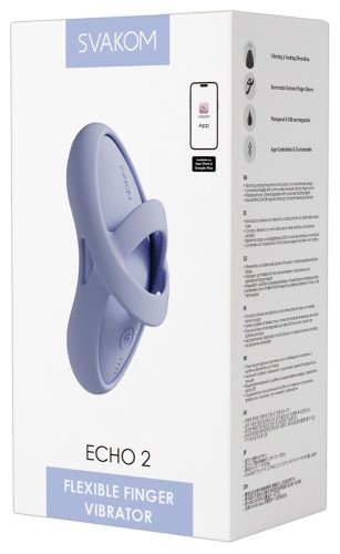 SVAKOM, Fingervibrator ?Echo 2? mit Wärmefunktion