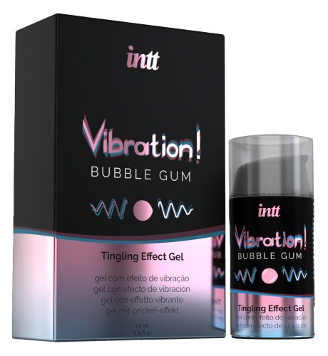 INTT, intt vibration! Bubble Gum Gel Orgasm Enhancer[Pink], Bubble Gum - Amorana