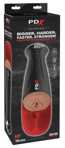 PDX-Elite, Masturbator ?Fuck-O-Matic Pro XL? mit Hyper Pulse Hodenmassage
