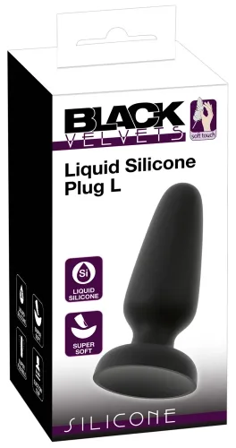 Black Velvets, Analplug aus Liquid-Silikon