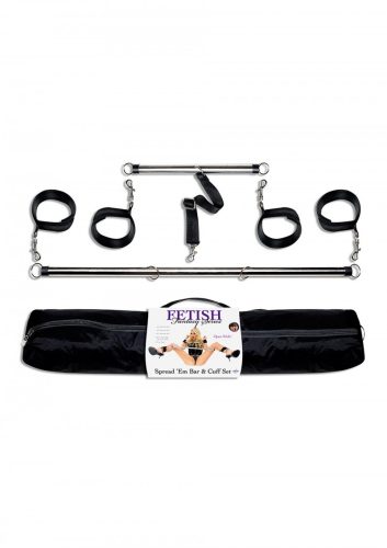 Fetish-Fantasy-Series, Spreizstangen ?Spread?em Bar and Cuff Set?, für Hände und Füße