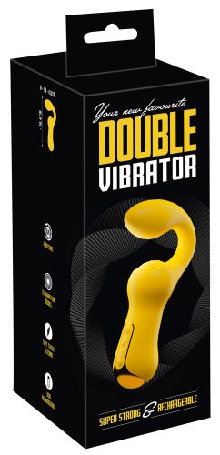 Your new favourite, Vibrator ?Double Vibrator? mit 2 Motoren, 10 Vibrationsmodi, wiederaufladbar