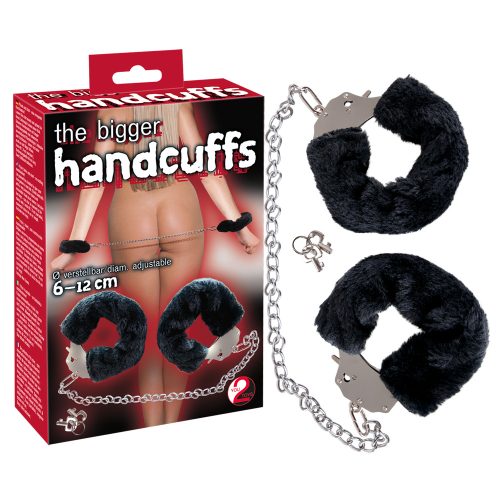 You2Toys, Handschellen ?the bigger handcuffs? mit Plüsch und langer Kette