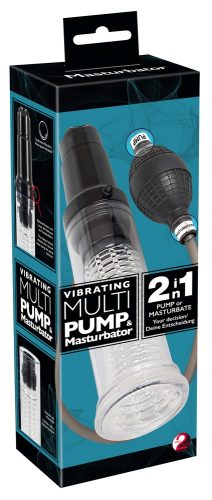 You2Toys, Penispumpe/Masturbator ?Vibrating Multi Pump & Masturbator? mit Vibration