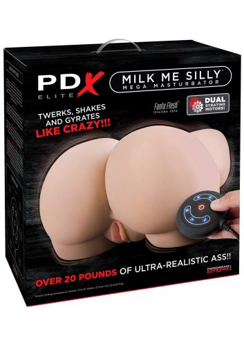 PDX-Elite, Masturbator " Milk Me Silly" mit Vibration und Rotations-Massage