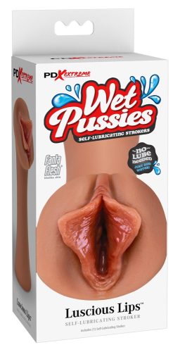 PDX Extreme, Masturbator ?Wet Pussies Luscious Lips" innen mit Stimulationsrillen und -noppen