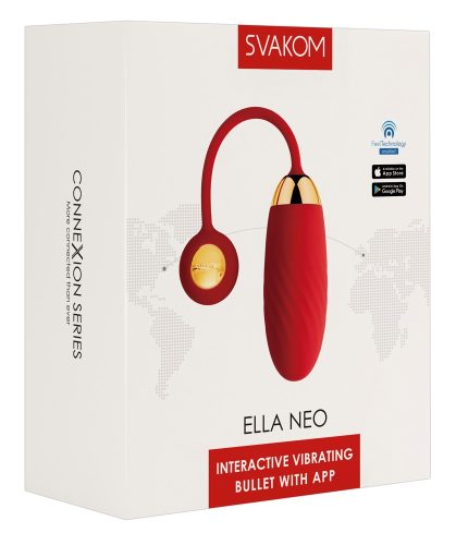 SVAKOM, Vibro-Ei ?Ella Neo?, 60 g, 11 Vibrationsmodi per App oder am Toy