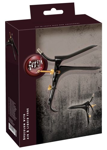 Fetish Collection, Spekulum mit Schlauchröhrchen für Luft & Flüssigkeiten