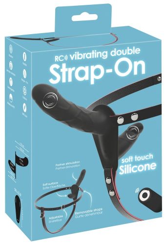 You2Toys, Strap-on ?RC Vibrating Double? mit Außen- und Innen-Vibrator