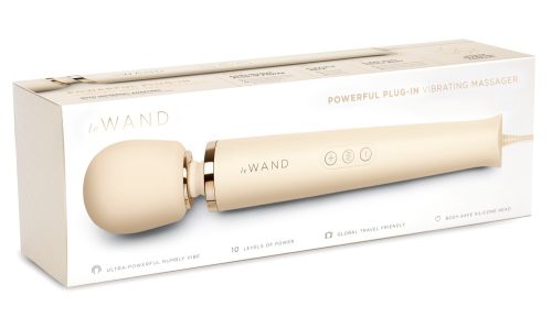 Le Wand, Massagestab ?Powerful Plug-In Vibrating Massager? mit 6 Vibrationsmodi in 10 Intensitäten