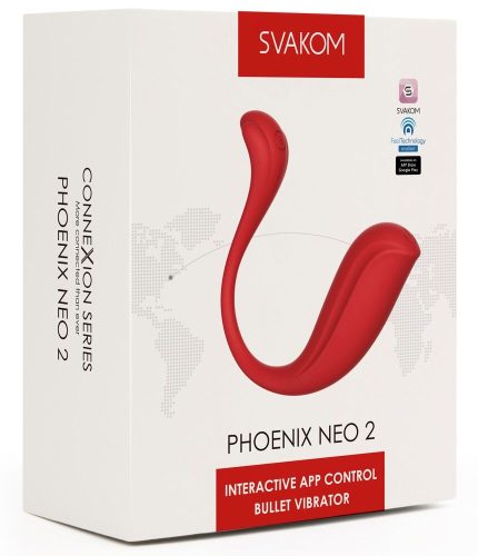 SVAKOM, Vibro-Ei ?Phoenix Neo 2? mit Klitoris-Stimulator