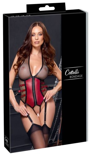 Cottelli Bondage, Bondage-Body inklusive Soft-Armfesseln
