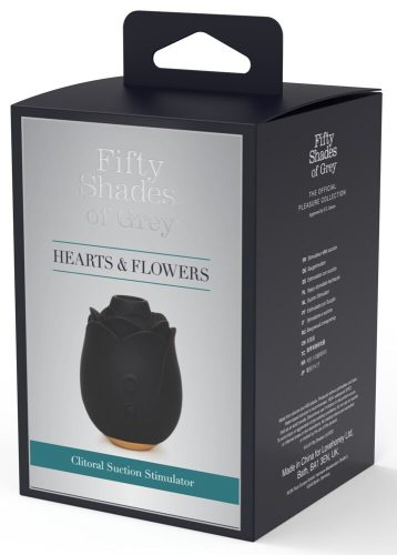 Fifty Shades of Grey, Fifty Shades of Grey Black Rose Silikon-Klitoris Saugstimulator