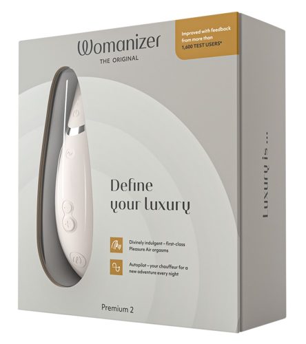 Womanizer, Premium 2 Gray, Grau - Amorana