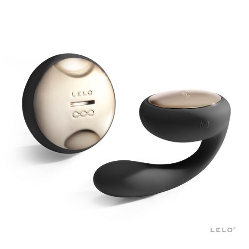 LELO, Lelo Ida Wave Rechargable App Controlled Dual Stimulation Vibrator (Black), Schwarz - Amorana