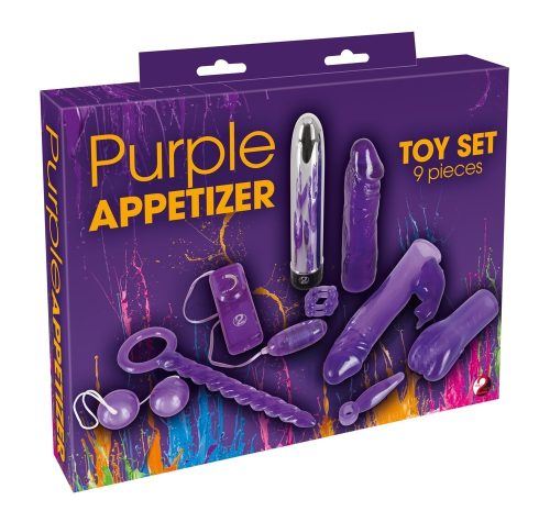 You2Toys, 9-teiliges Toy-Set ?Purple Appetizer? inklusive Batterien