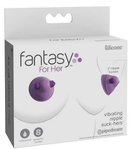 Fantasy For Her, Nippelsauger ?vibrating nipple suck-hers?, mit Vibration