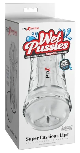PDX Extreme, Masturbator ?Wet Pussies Super Luscious Lips?, transparent