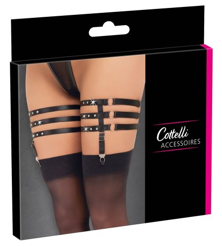 Cottelli ACCESSOIRES, Strumpfband mit abnehmbaren Strapsen
