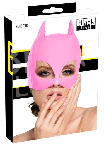 BLACK LEVEL, Lack-Kopfmaske im Cat-Look