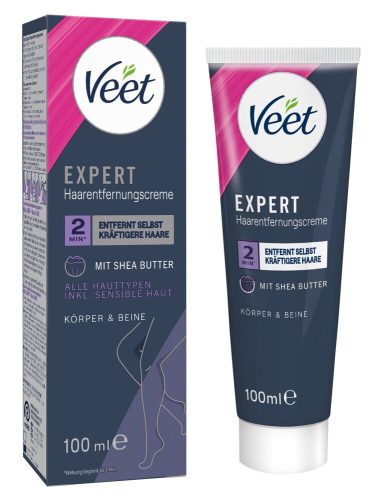 Veet, Veet - Expert Haarentfernungscreme Körper & Beine, 100  ml