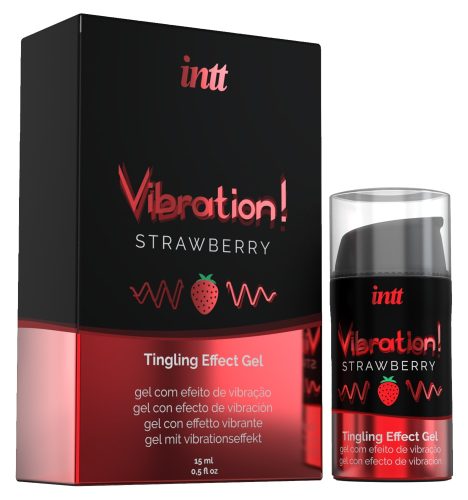 INTT, intt vibration! Strawberry Gel Orgasm Enhancer[Red], Erdbeere - Amorana