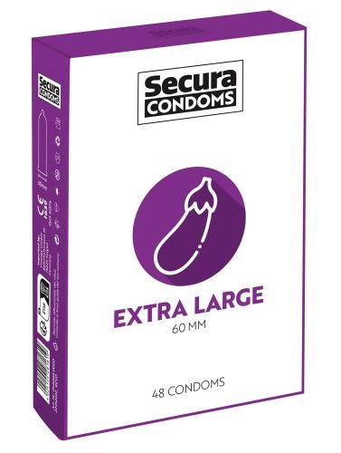 Secura, Secura Extra Large Kondome (48 Stk)