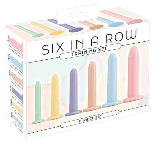 You2Toys, You2Toys 6-teiliges Dildo-Set in Pastellfarben (1 Stk)