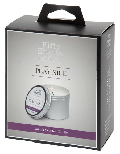 Fifty Shades of Grey, Massagekerze ?Play Nice Vanilla Candle?