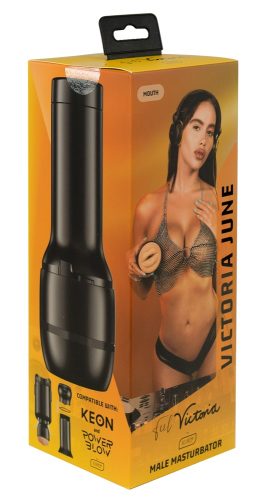Kiiroo, Kiiroo Feel Victoria Textured Realistic Blow Job Masturbator, Oral - Amorana