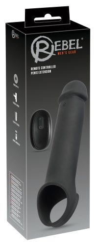 Rebel, Penishülle ?RC Penis Extension? mit 10 Vibrationsmodi per kabelloser Fernbedienung