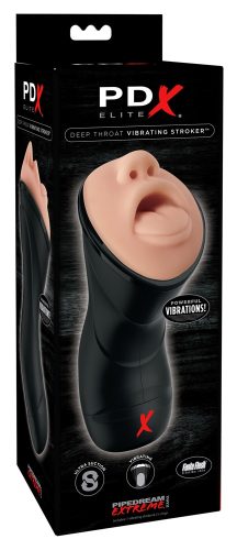 PDX-Elite, Masturbator ?Deep Throat Vibrating Stroker?