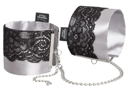 Fifty Shades of Grey, Handfessel ?Play Nice Satin & Lace Wrist Cuffs?, verstellbar