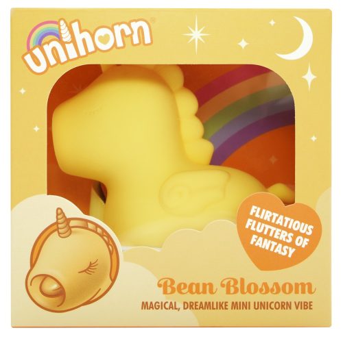 Unihorn, Auflegevibrator ?Bean Blossom? im niedlichen Einhorn-Design