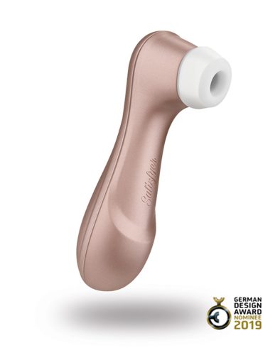 Satisfyer, Satisfyer Pro2 Rechargeable Clitoral Stimulator (Gold), Gold - Amorana