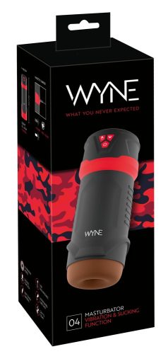 WYNE, "Masturbator 04" mit Saugfunktion und Vibration