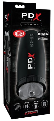 PDX-Elite, Masturbator ?Moto Bator 2? mit Vibration, Stoß- und Saugfunktion
