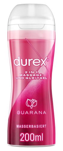 Durex, Durex Play 2 in 1 Wasserbasiertes Massage- und Gleitgel, Guarana - Amorana