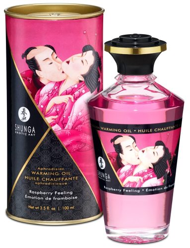 Shunga, Shunga Aphrodisiac Massage Oil, Raspberry - Amorana