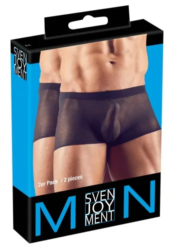 Svenjoyment, 2er-Pack Pants, transparent
